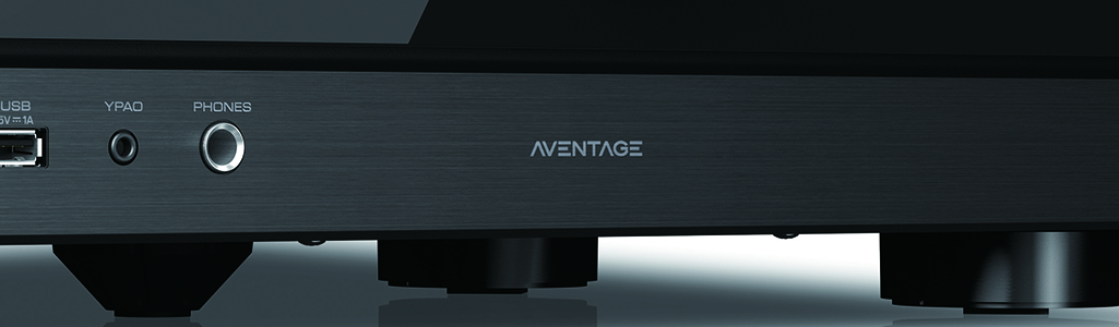 Yamaha Adentage AV Receiver on tabletop